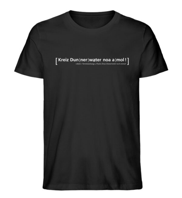 #KREIZ DUNNERWATER - Herren Premium Organic Shirt-16