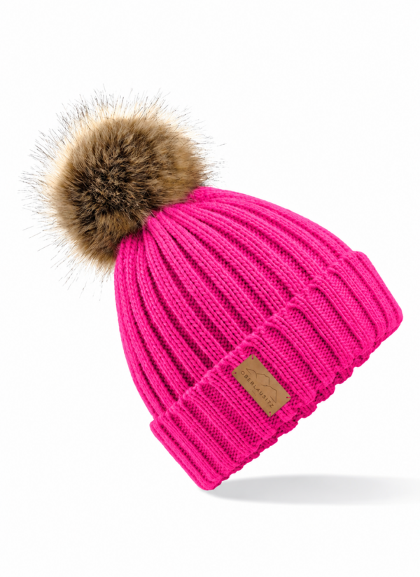 #OBERLAUSITZSTYLE BOMMELMÜTZE PINK