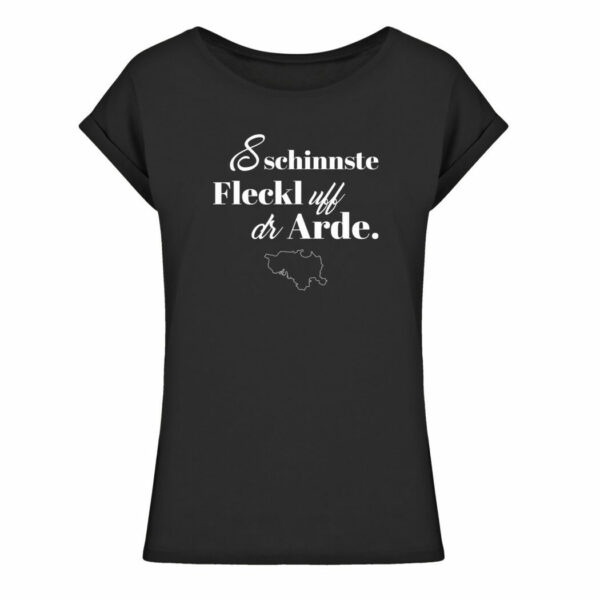 #S SCHINNSTE FLECKL - Ladies Extended Shoulder Tee-16