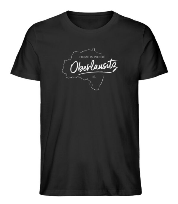 #HOME IS OBERLAUSITZ - Herren Premium Organic Shirt-16