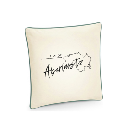 #I♥DE ÄBERLAUSITZ - Kissen 2-farbig 40 x 40 cm (beidseitig bedruckt) – Bild 3