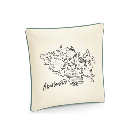 #KARTE - Kissen 2-farbig 40 x 40 cm (beidseitig bedruckt) – Bild 3