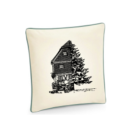 #UMGEBINDE/NATUR - Kissen 2-farbig 40 x 40 cm – Bild 3